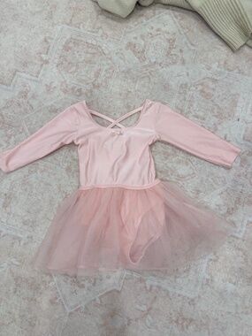 H&M Pink Ballet Leotard Tulle Skirt Girls 5T/6 New Without Tags